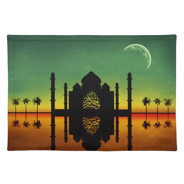 1001 Oriental Night Reflection Placemat (Front)