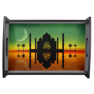 1001 Oriental Night Reflection Serving Tray