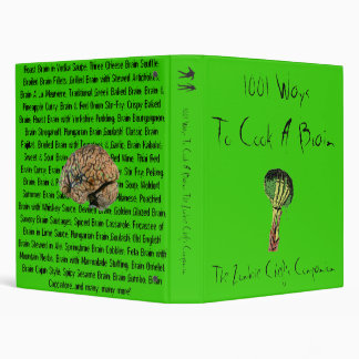 1001 Ways To Cook A Brain Binder