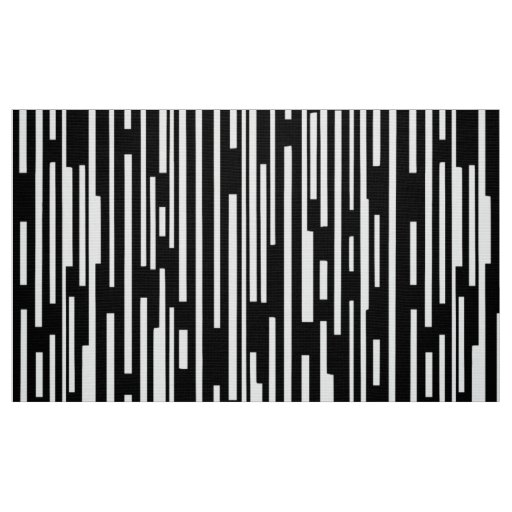 100216 - Black and White Fabric