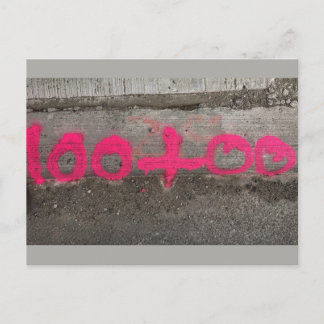 100+00 Survey/Construction Stationing - Postcard