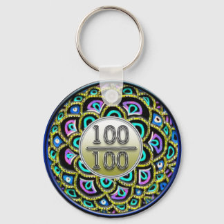 100/100 Praise Keychain