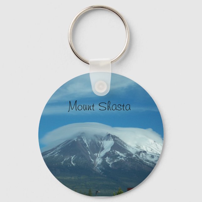 100_1099, Mount Shasta Keychain (Front)