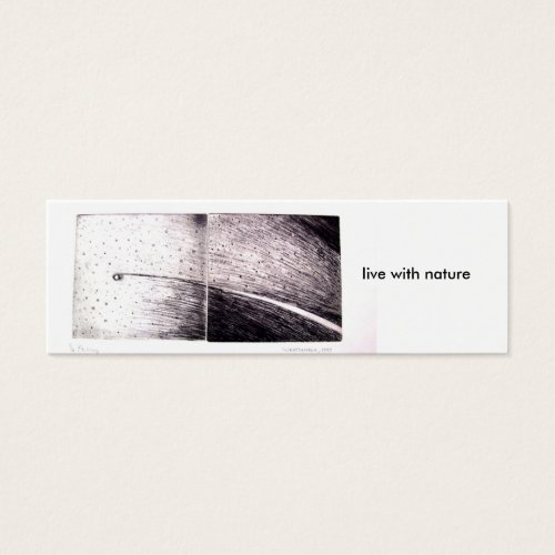 100_1334, live with nature business card templates