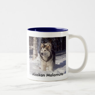 100_5815, Alaskan Malamute Two-Tone Coffee Mug