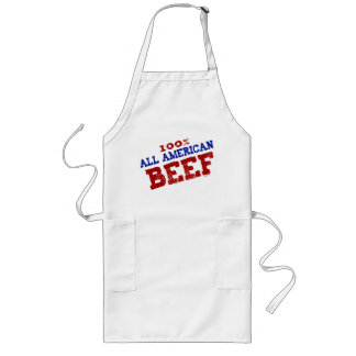 100% All Ameican Beef Aprons