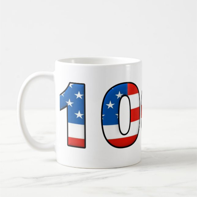 100% American Mug (Left)