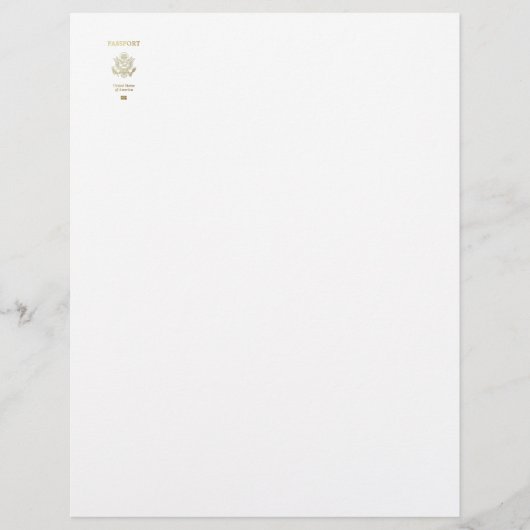 [100] American Passport Cover (Front)