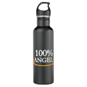 100% Angel Stainless Steel Water Bottle