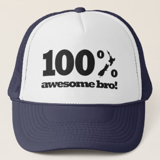 100% Awesome New Zealand Trucker Hat