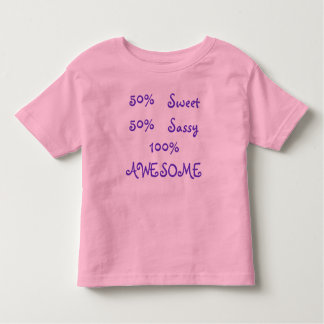100% Awesome Toddler T-shirt