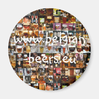 100 Belgian Beers Magnet