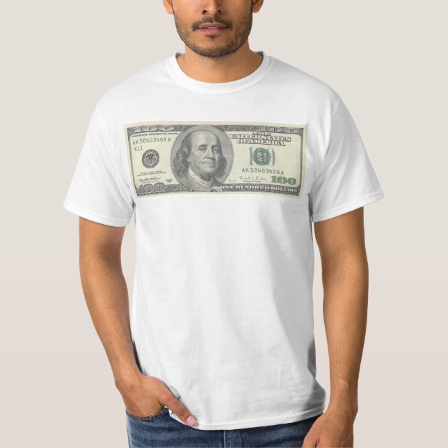 $100 bill T-Shirt (Front)