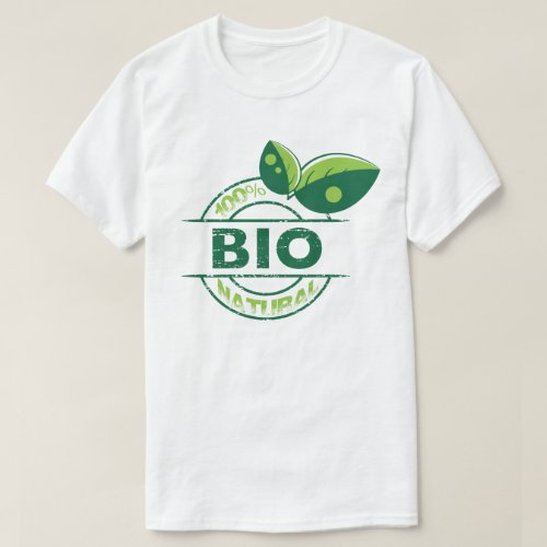 100 BIO Earth Day T_Shirt