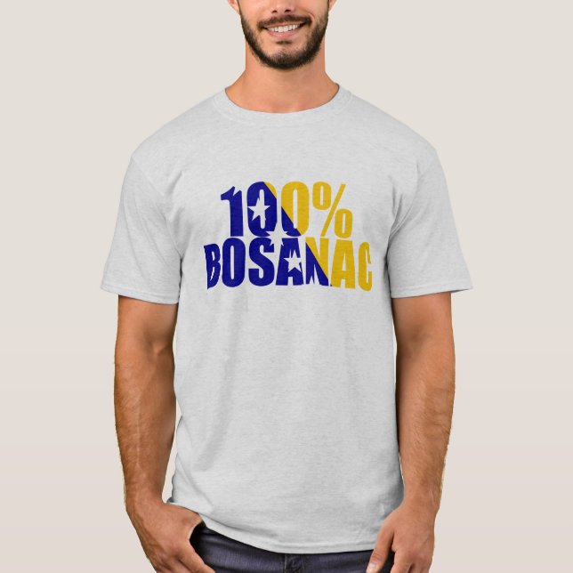 100% Bosanac T-Shirt (All Colors) (Front)