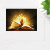 100 business cards magical book (Desk)