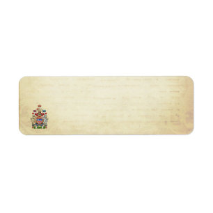 [100] Canada Coat of Arms [3D] Label