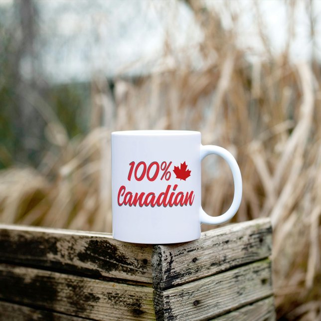 100% Canadian Coffee Mug (Creator Uploaded)
