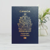 [100] Canadian Passport Cover (Standing Front)