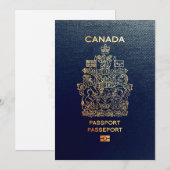 [100] Canadian Passport Cover (Front/Back)