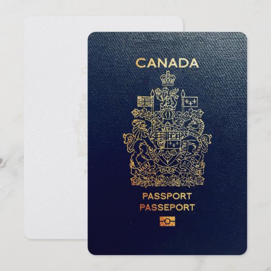 [100] Canadian Passport Cover (Front/Back)