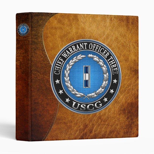 [100] CG: Chief Warrant Officer 3 (CWO3) Binder (Front/Spine)