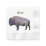 100 Coined Cocktail paper napkins w/ buffalo