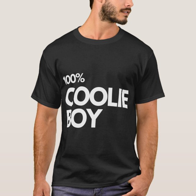 100% Coolie Boy - Guyana, Trinidad, Caribbean T-Shirt (Front)