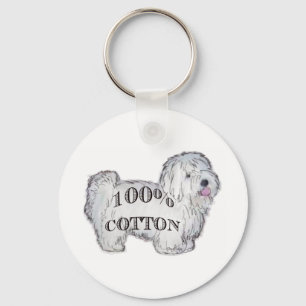 100% Cotton Keychain
