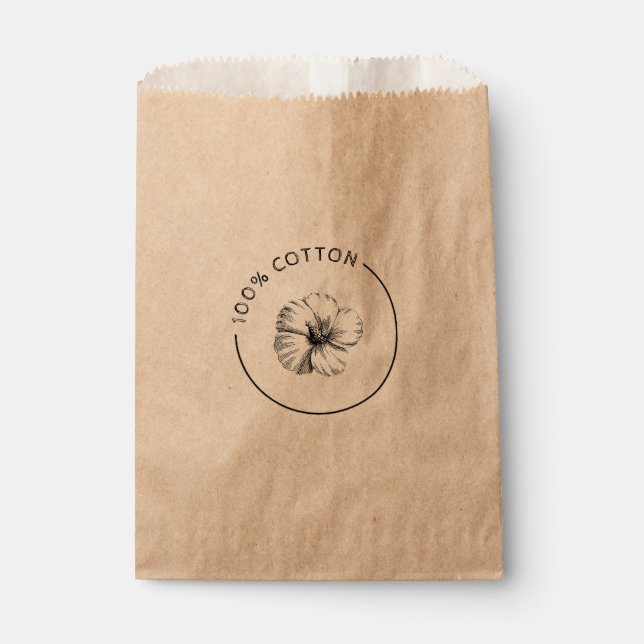 100% Cotton Vintage Botanical Flower Business Bag (Front)