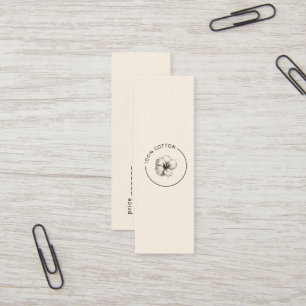 100% Cotton Vintage Flower Business Tie on Tag