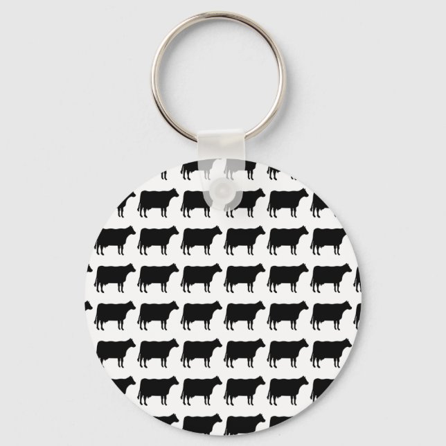 100 Cows Keychain (Front)