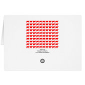 100 Cows - Red Cards (Back Horizontal)