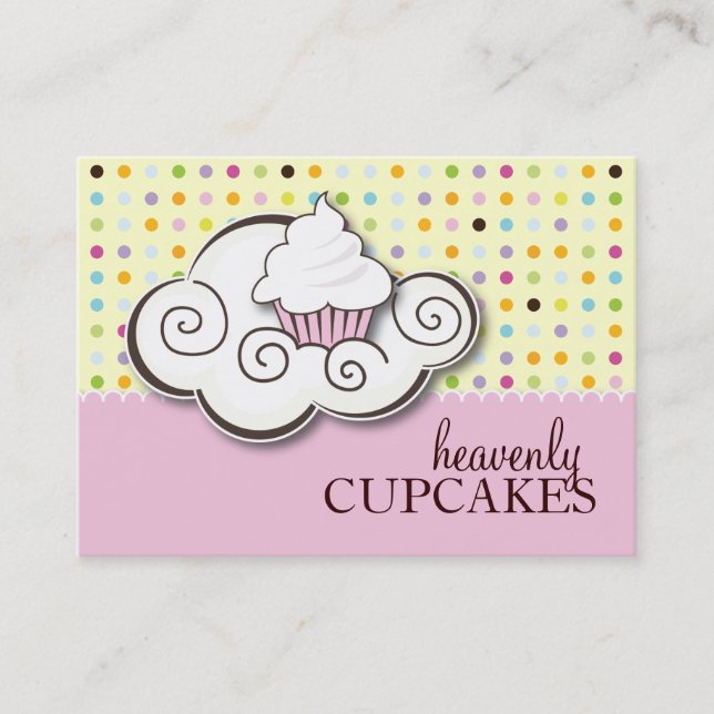 100 Cupcake Gift Vouchers Discount Card (Front)