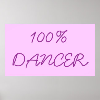 100% DANCER POSTER