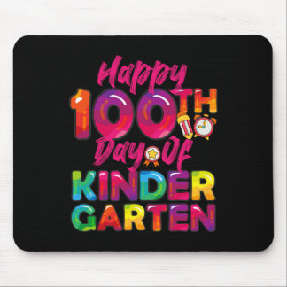 100 Days All Student Teacher Happy 100th Day Of Ki Mouse Pad