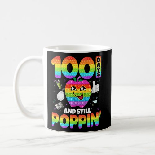 100 Days And Still Poppin 100th Day Of School Boys Coffee Mug