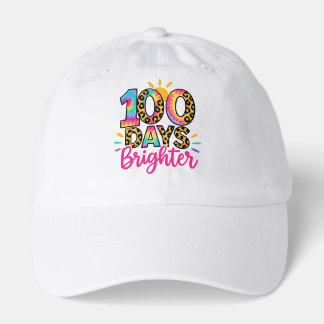 100 Days Brighter School Hat