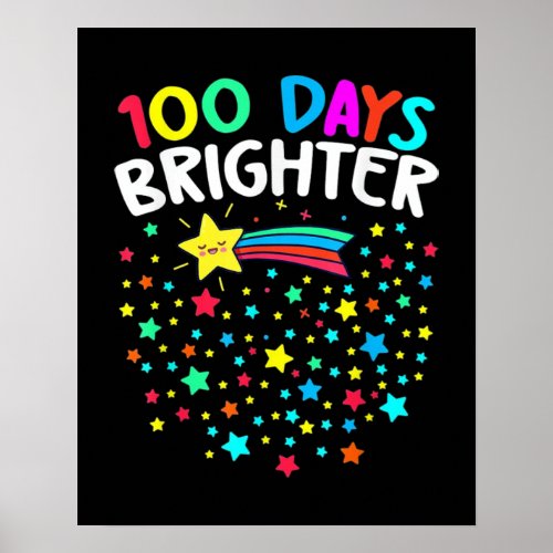 100 Days Brighter Stars Poster