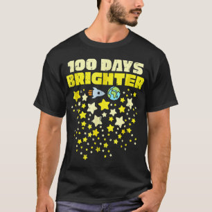 100 Days Fluttered By  100th Day Of School Butterf T-Shirt