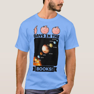 100 days in the books 8 T-Shirt