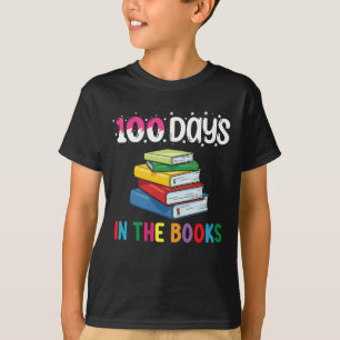 100 Days In The Books School Reading Librarian T-Shirt