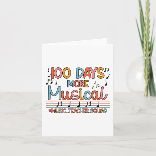 100 Days More Musical Notes 100 Days Of School Mus