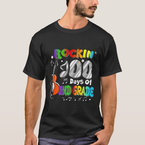 100 Days Of 2nd Grade 100th Day Of School Boys Gir T_Shirt