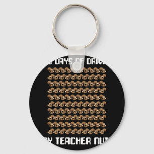 100 Days Of Driving My Teacher Nuts Of Squirrel Keychain
