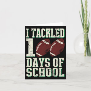 100 Days Of Elementary School Gifts Shop I Tackled Card