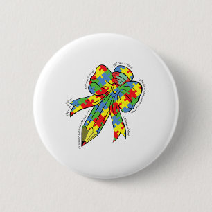 100 Days Of Embracing Autism 100th Day School Coqu Button