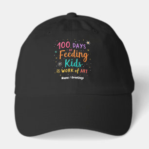 100 Days of Feeding Kids is a Work of Art: Hat