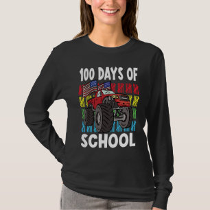 100 Days Of Kindergarten Mosnter Trucks  1 T-Shirt