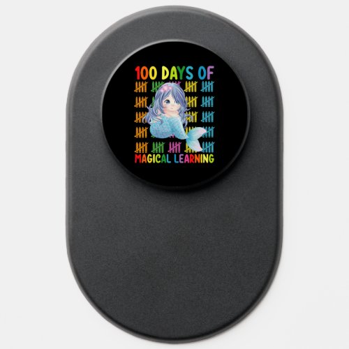 100 Days Of Magical Learning Mermaid School PopSocket